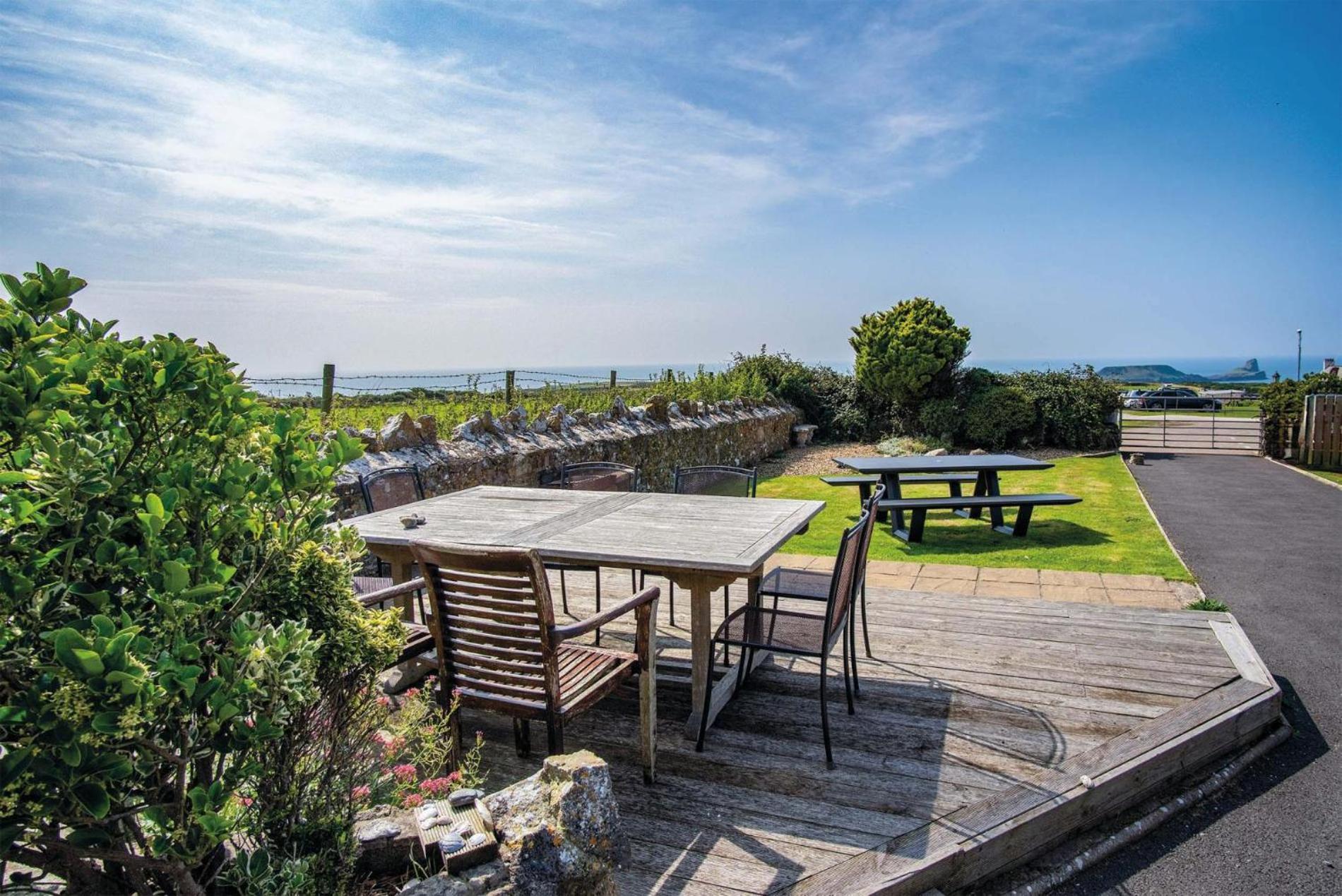 Channel View - 3 Bedroom House - Rhossili Bay Oxwich Kültér fotó