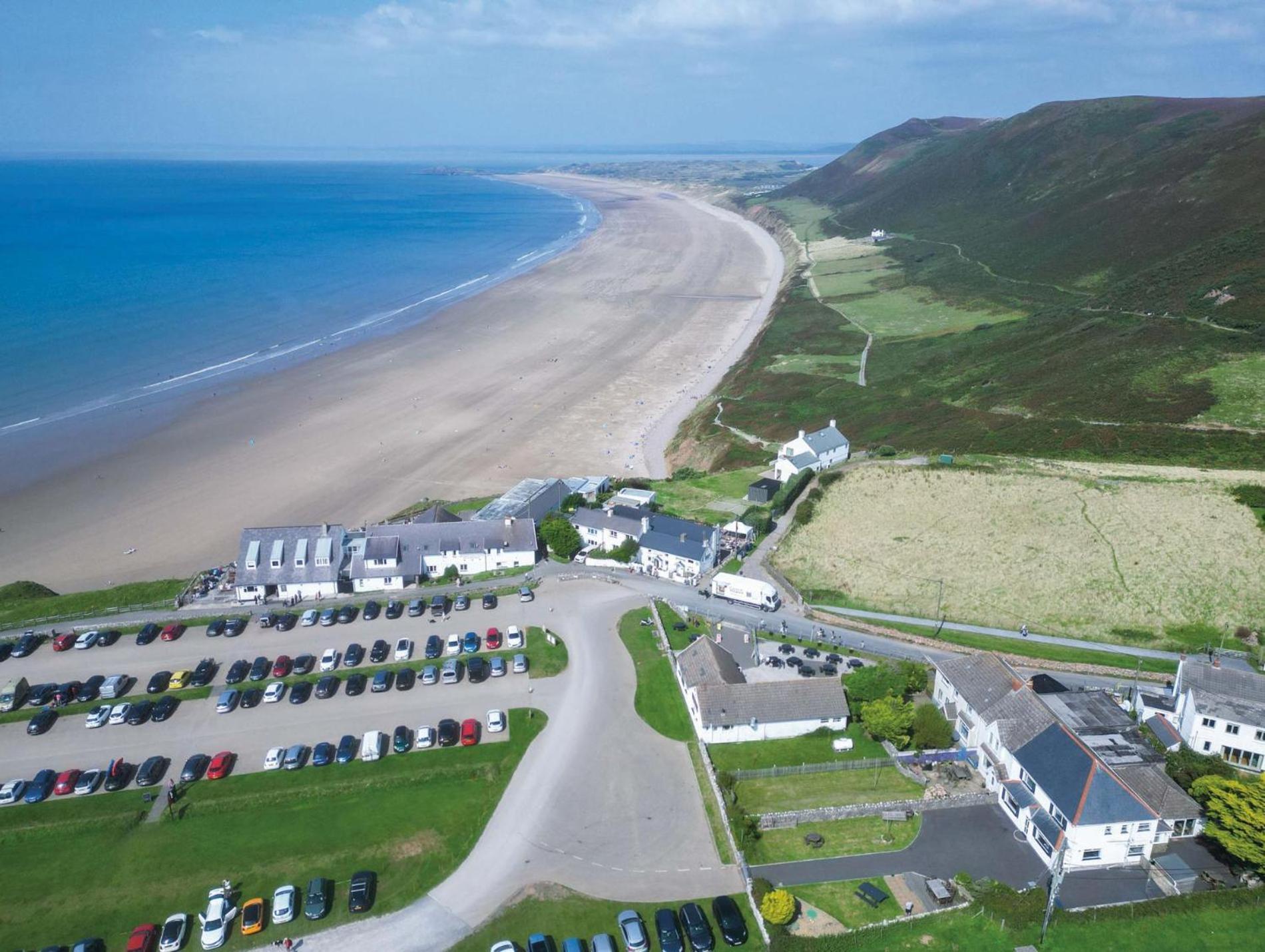 Channel View - 3 Bedroom House - Rhossili Bay Oxwich Kültér fotó